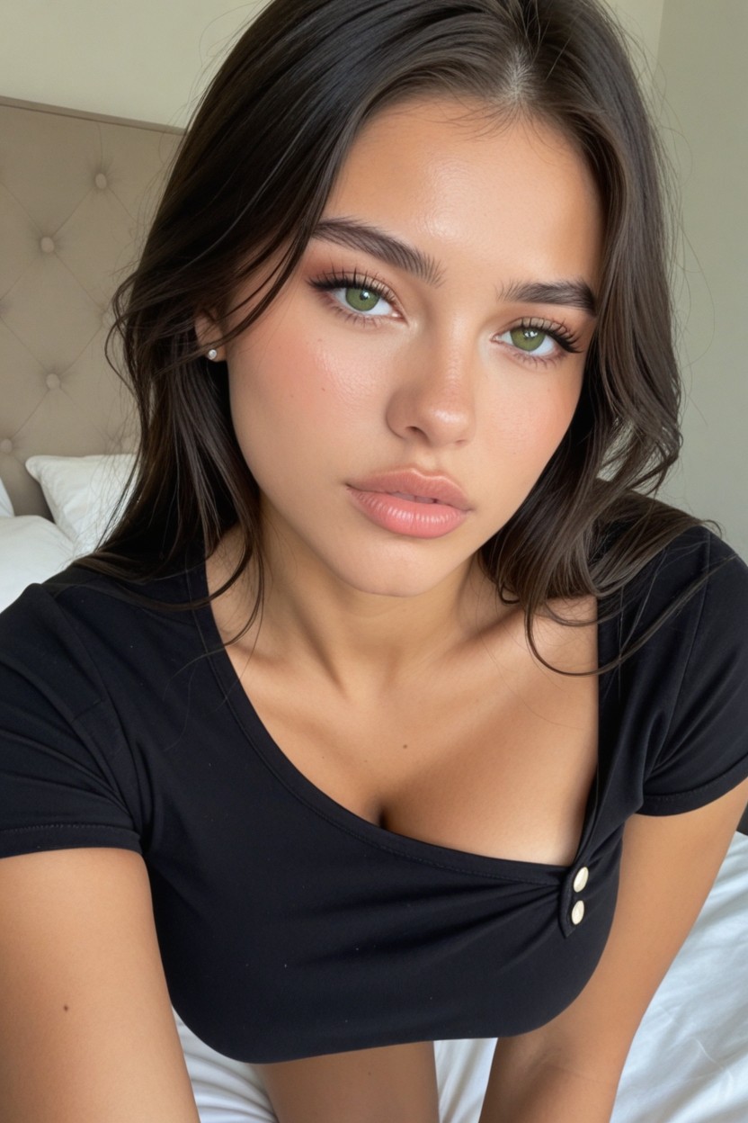 Delgada, Attractive Woman, Dark Porno latina IA