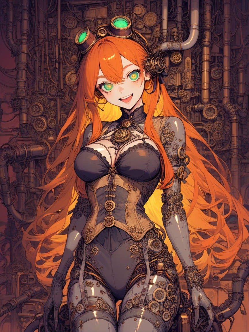 Perfect Anatomy, Gears, Computer Hentai AI Porn