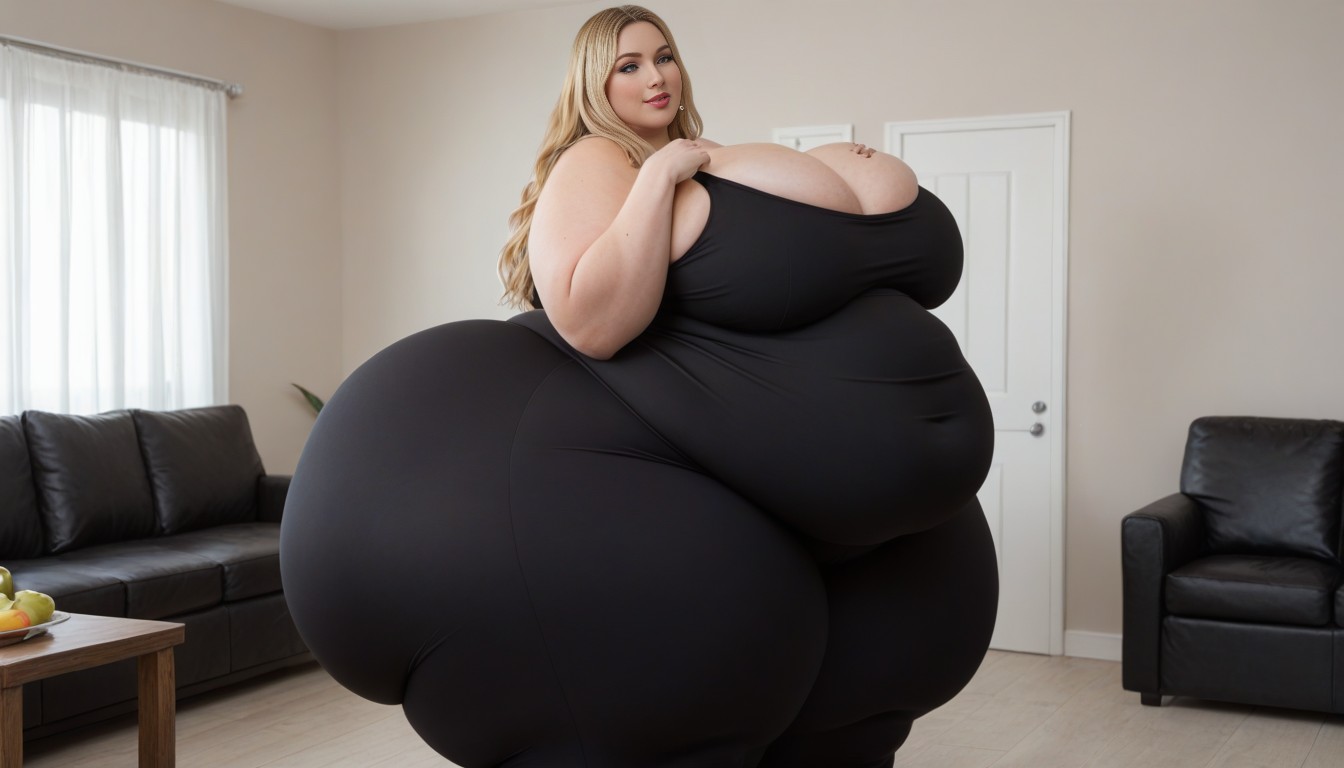 American, Massive Hips, Ussbbw AI Porn