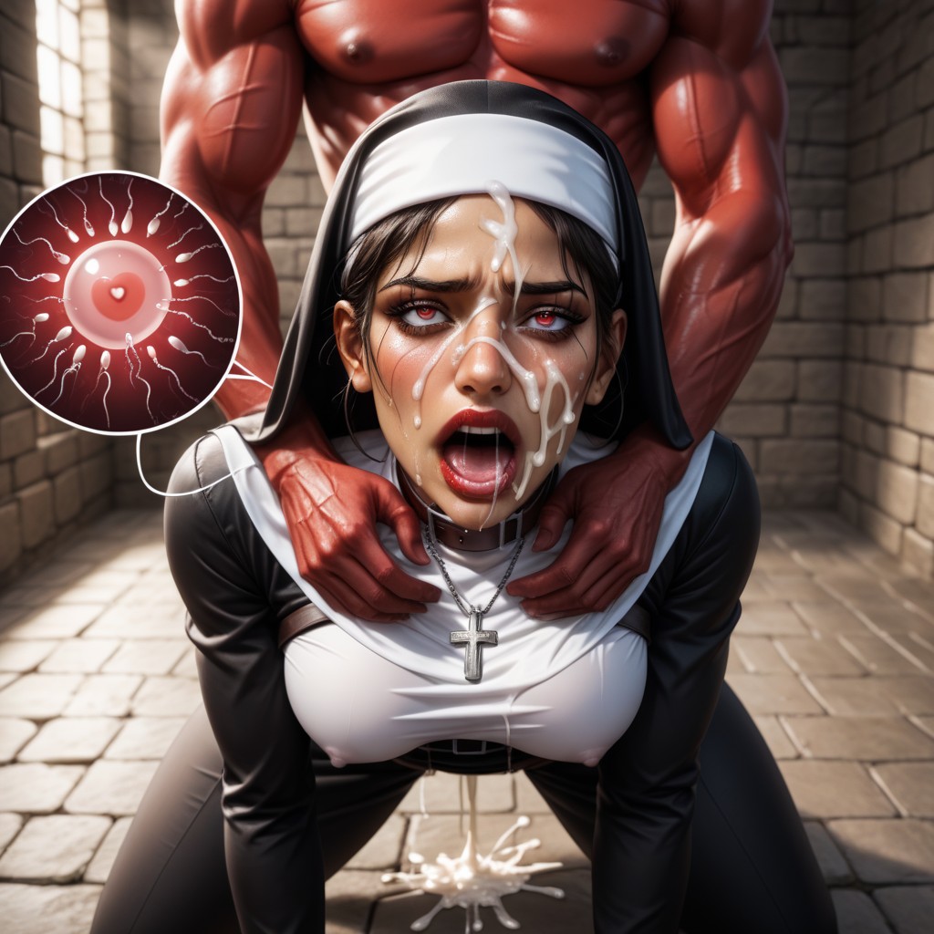 Suffocation, Disgusted, Dungeon AI Porn