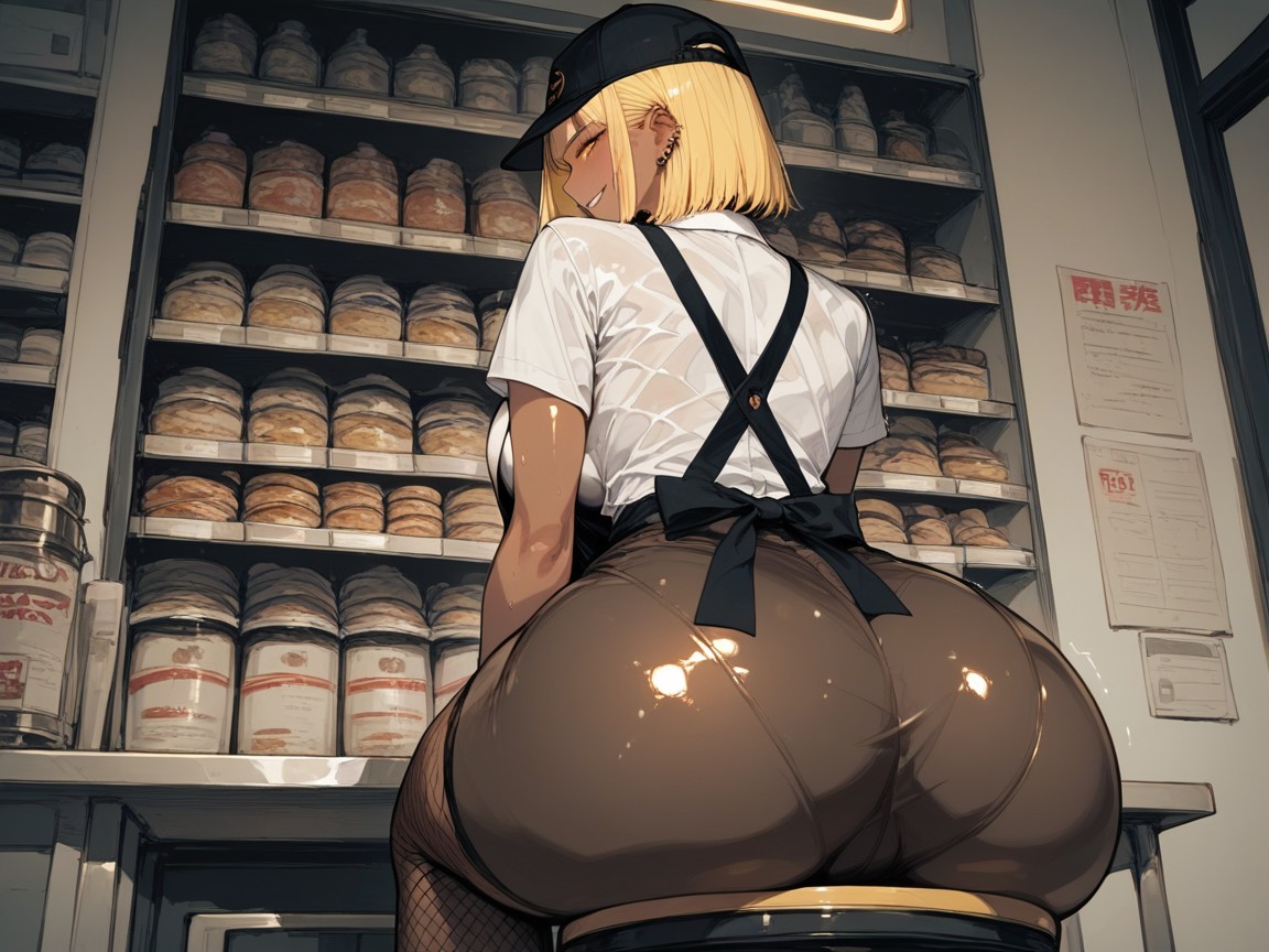 Extreme Shaking, Swaying Chest, Bob Hair Hentai AI Porn