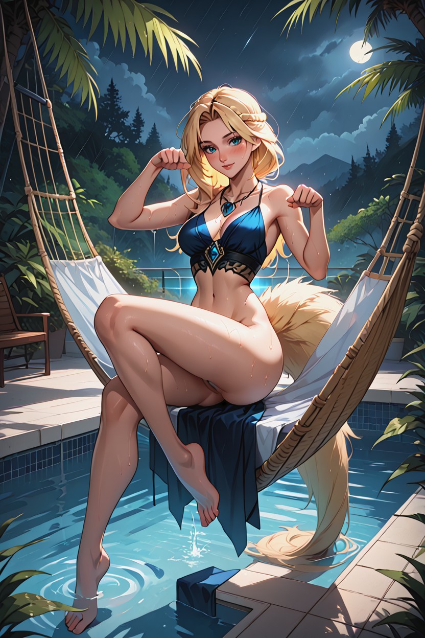 Full Body, Summer, 25+ Hentai AI Porn