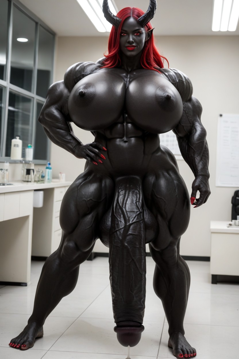 Corps Entier, Thick Thighs, Cosplay Porno IA transsexuelle