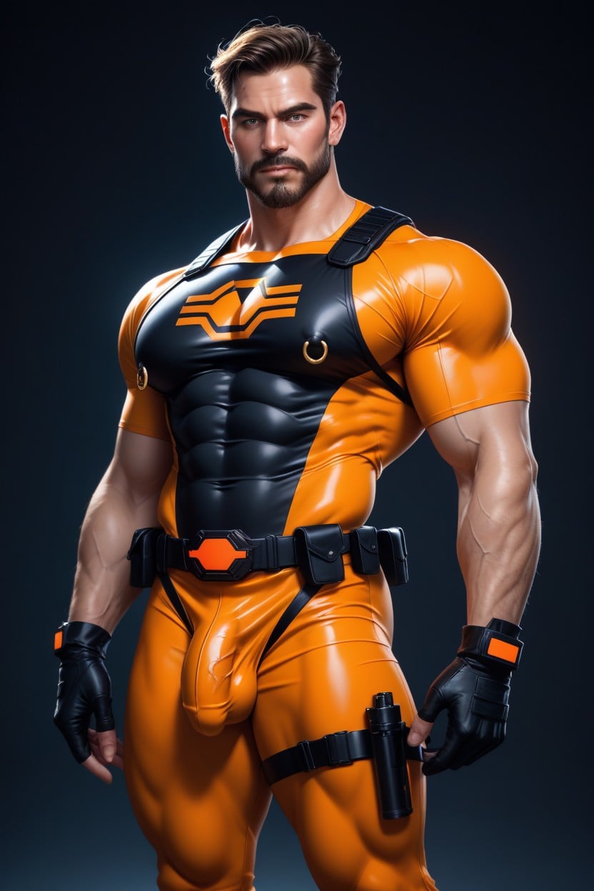 Biceps, Massive Pecs, Hyper Realistic AI Gay Porn
