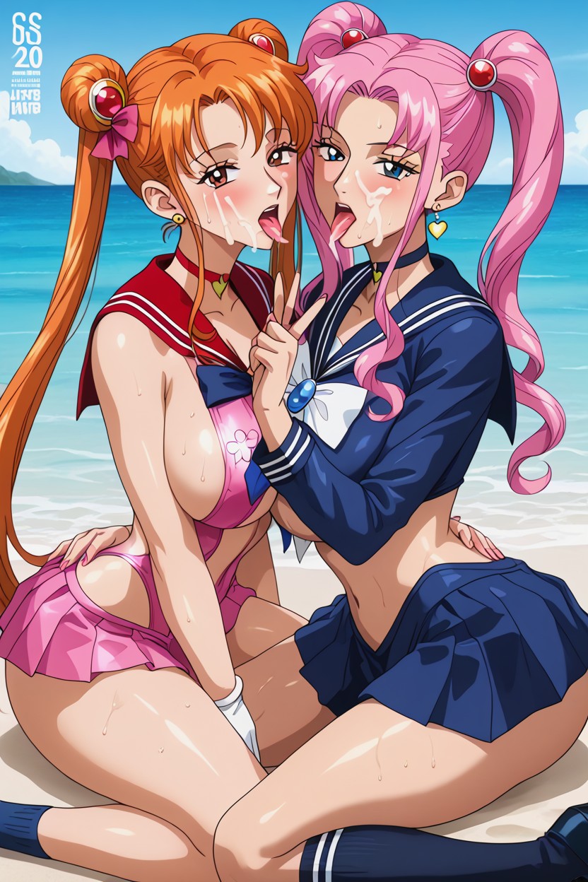 Looking At Viewer, Playboy Magazine Cover, Nico Robin Hentai AI Porn