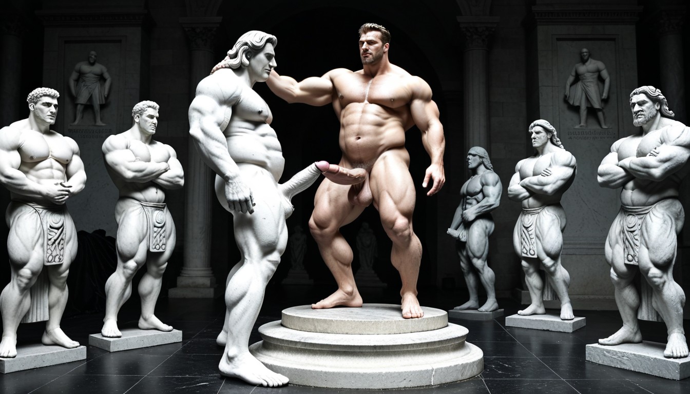 Handsome, Full Body, Hercules AI Gay Porn
