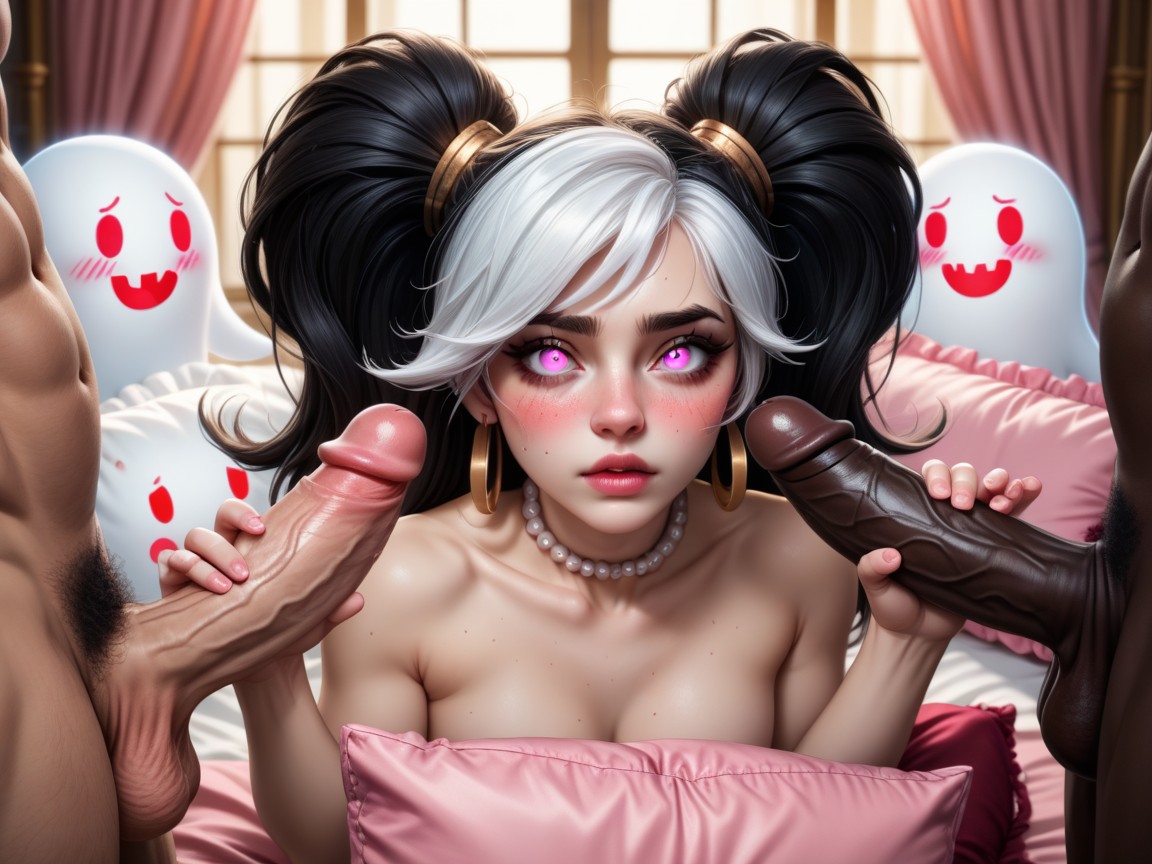 Pearls Choker, Cock Awe, Poppy From League Of Legends AI Porn