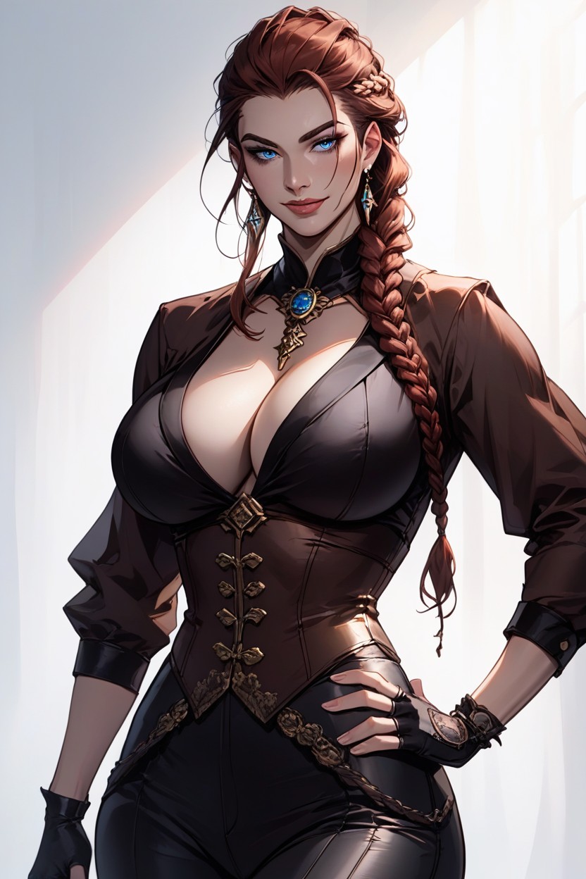 Seductive, Elegant And Curvy Figure, Fat Hentai AI Porn