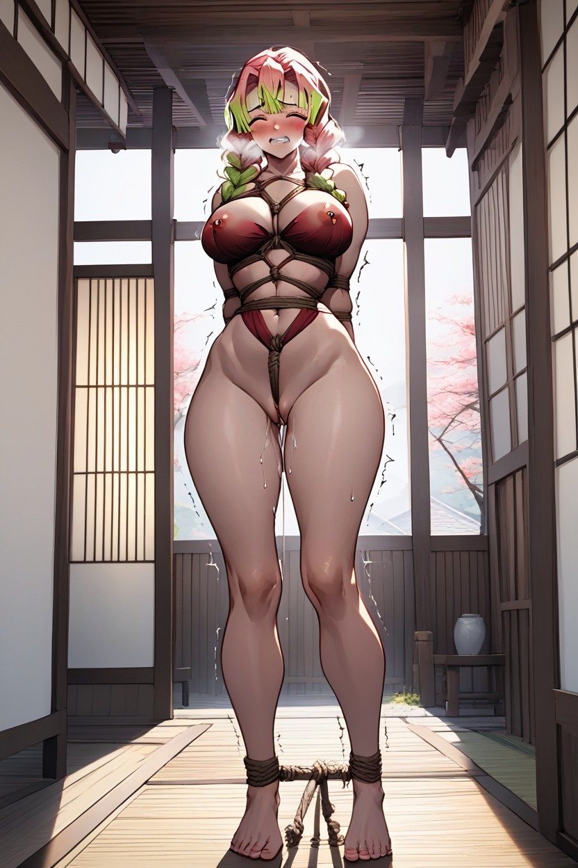 In A Japanese House, Embarrassed , Open Pussy Hentai AI Porn