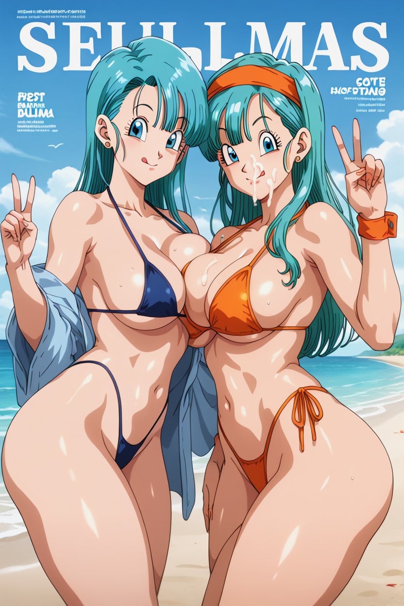 Two Women, Clear Face, Peace Hentai IA