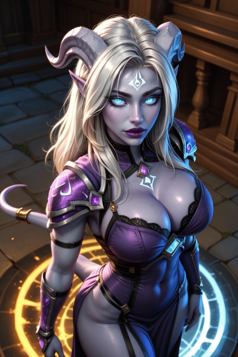 Black Makeup, Detailed Eyes, Long Length AI Porn