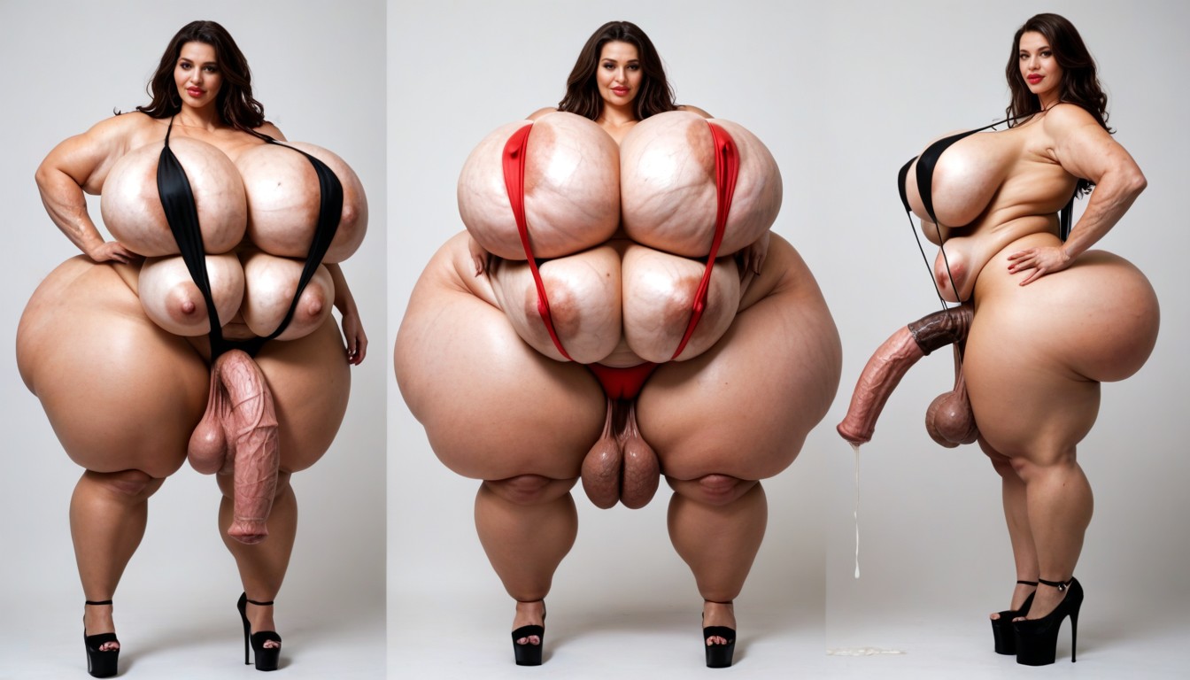 Extra Row Of Breasts, Hyper Saggy Breasts, Enojada Porno shemale IA