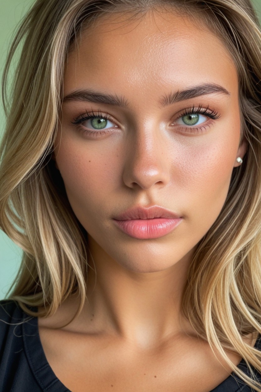 Shy, Nervous, Button Nose AI Porn