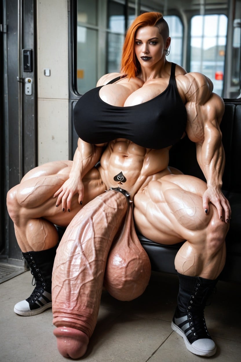 Armure, Spiked Cock Ring, Hdr Porno IA transsexuelle