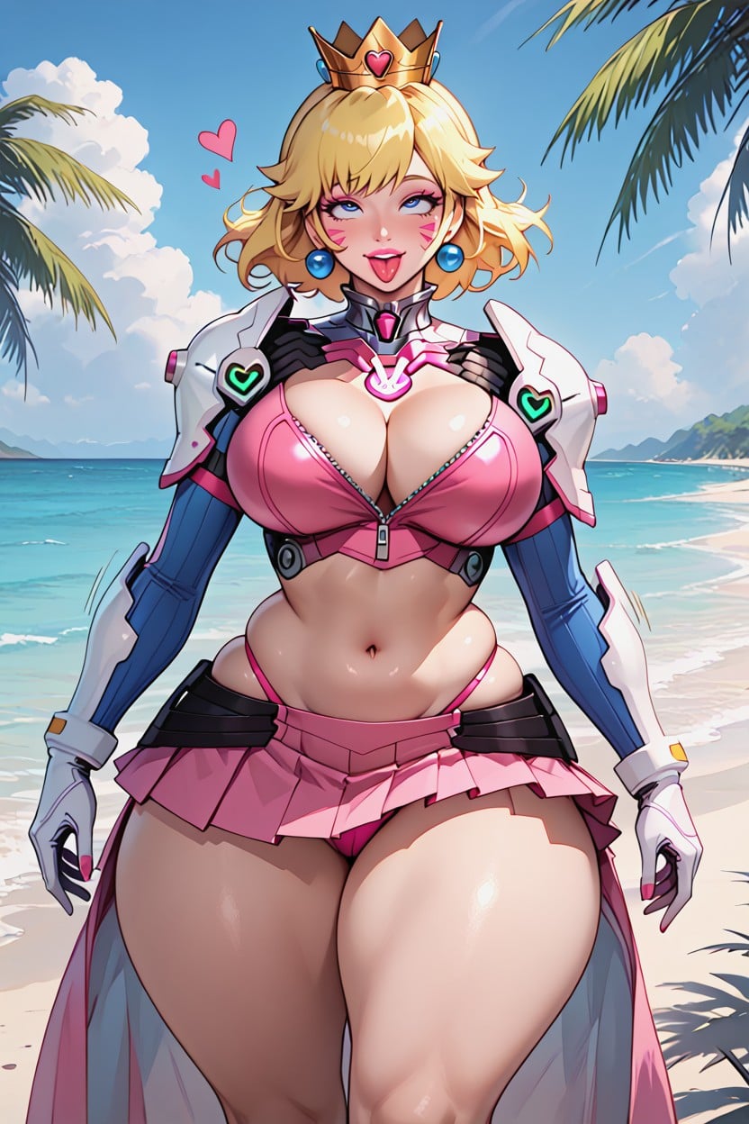 Open Eyes, Unbuttoned Zipper, Ahegao AI 포르노