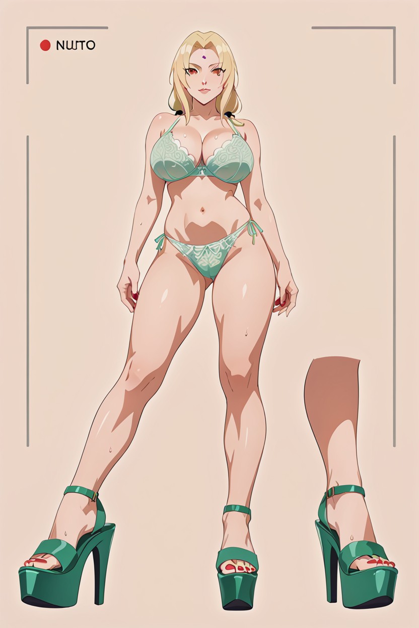 Foot Model, Expressive Faces, Tippy Toes Hentai AI Porn