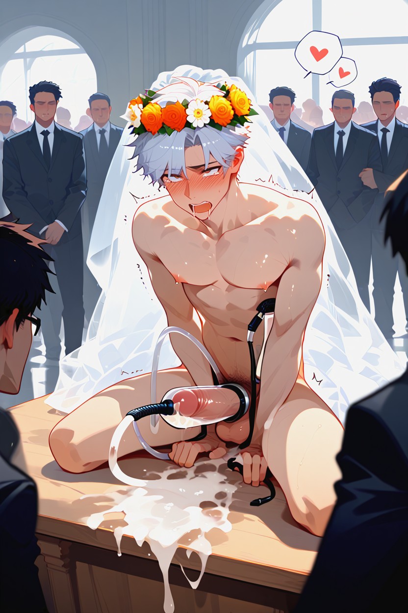 Blushed, Suffering From Nonstop Orgasm, Both Wrists Tied AI同性戀黃片