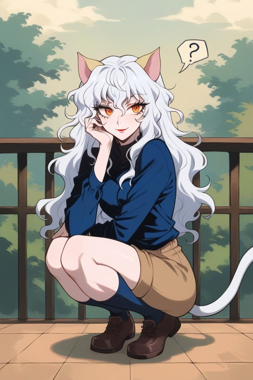 Wide Hips, Evil, Smile Hentai AI Porn