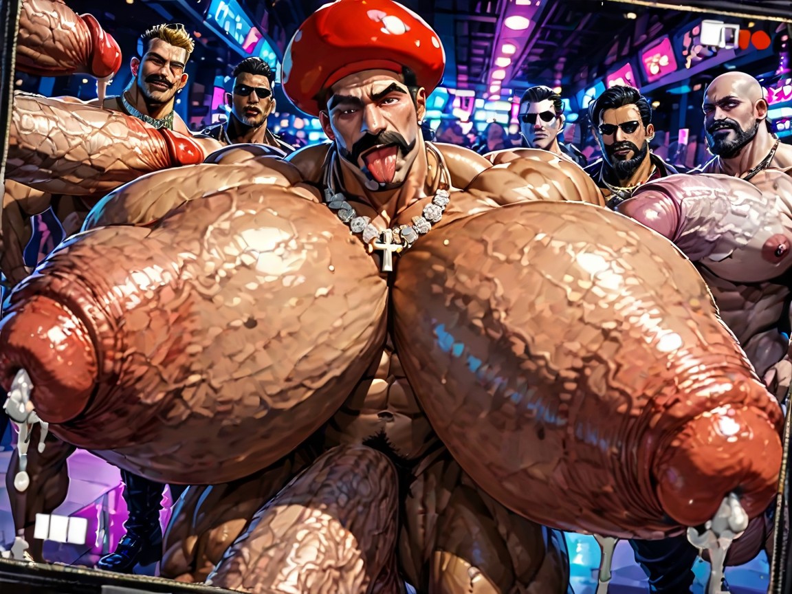 廣角, Massive Ass, 超大肌肉 AI同性戀黃片