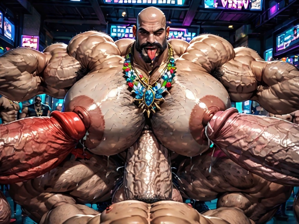 超大肌肉, 粗大腿, Big Pecs AI同性戀黃片