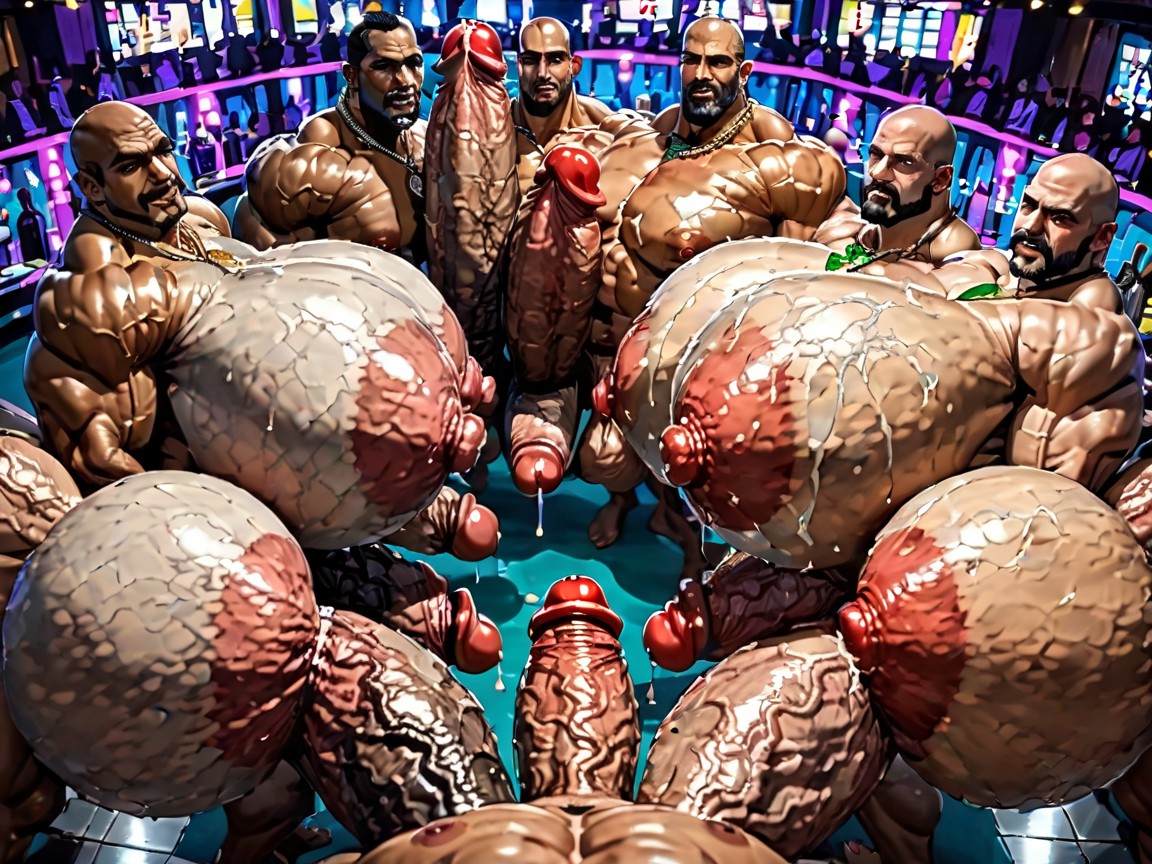 难以置信的超长阴茎, Massive Thick Bulky Hairy Muscles, Gangbang Massive Ass AI同性戀黃片