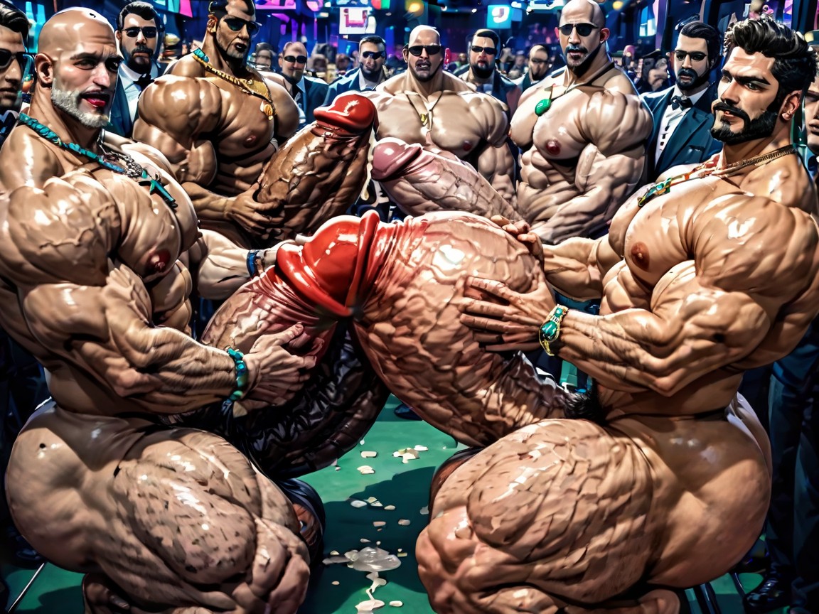 Focus Under Boob, 團體照片, Massive Thick Bulky Hairy Muscles AI同性戀黃片