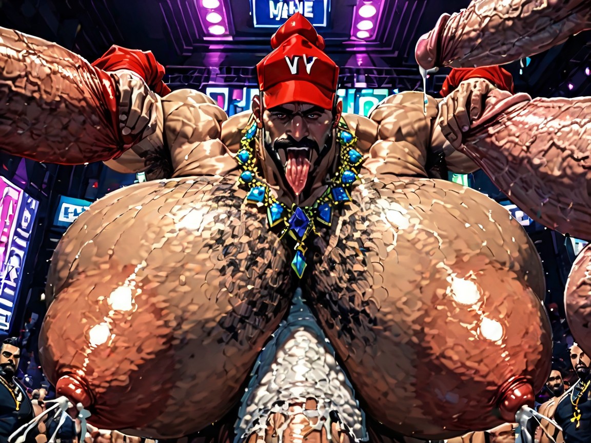 Hyper Bulky, Creampie, Huge Cocks On Ass And In Ass AI Gay Porn