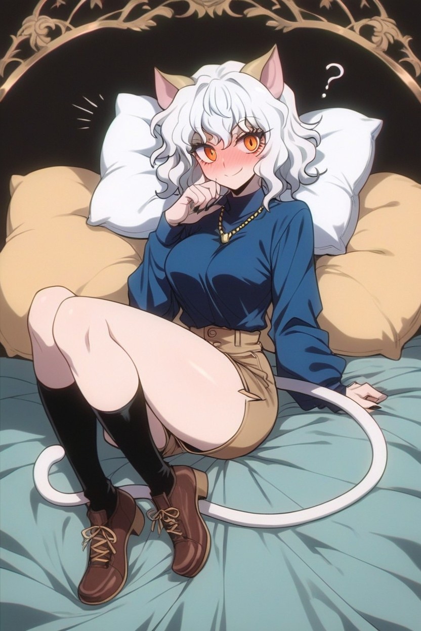 Female Only, Ears, Dressed Hentai AI Porn