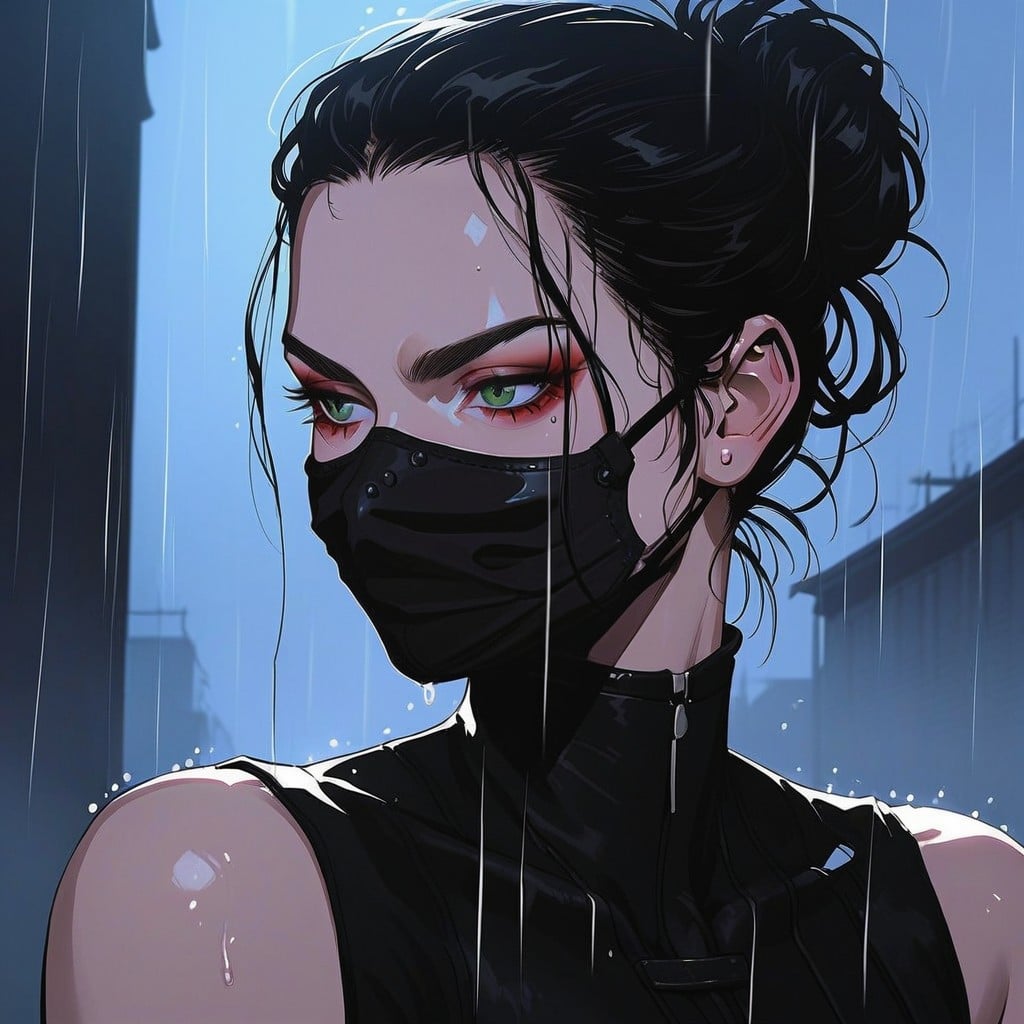 Bare Arms, Detailed, Fingerless Gloves AI Porn