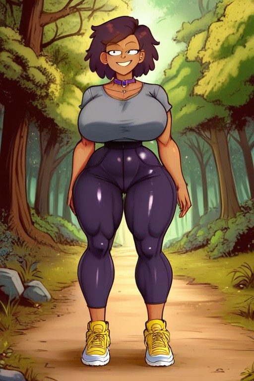 Hdr, Large Breast, Breasts Bulging AI Porn