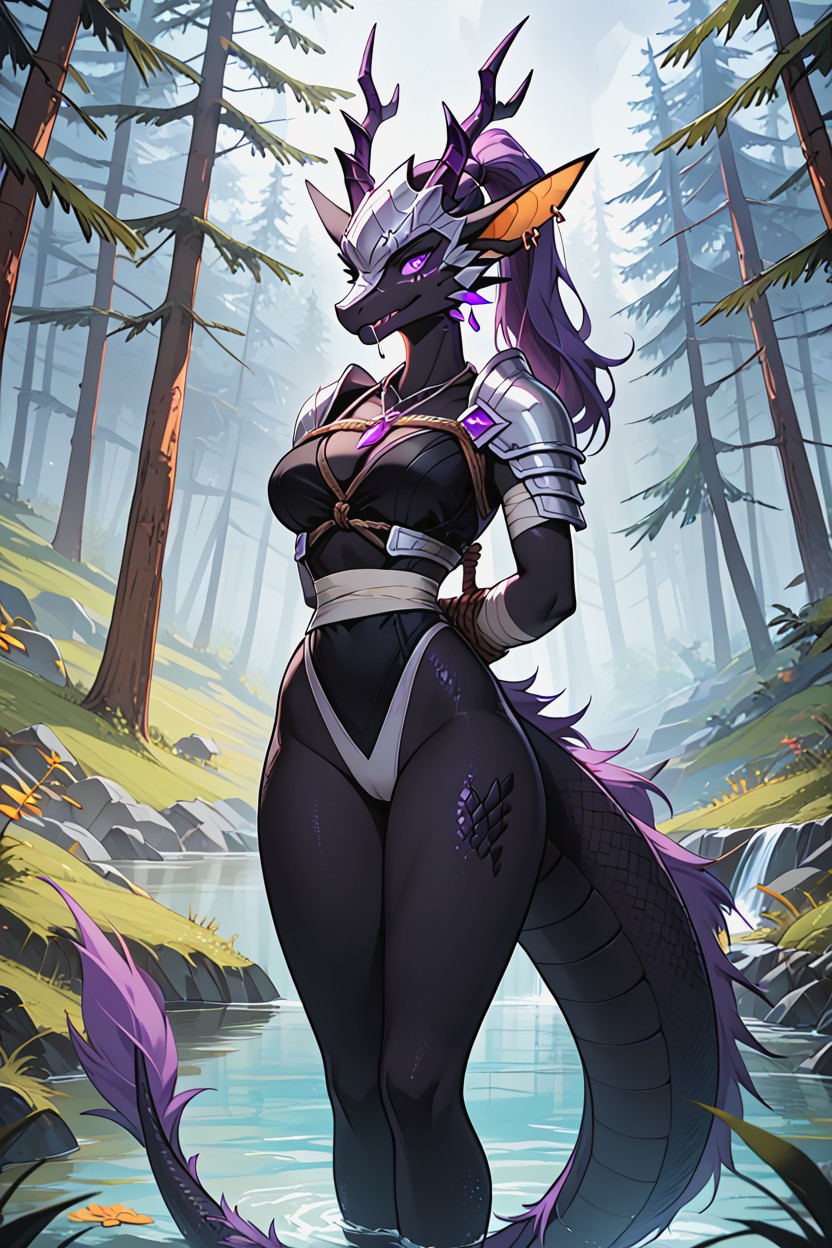 Glossy Fur, Pine Trees, Big Ears AI獸人黃片