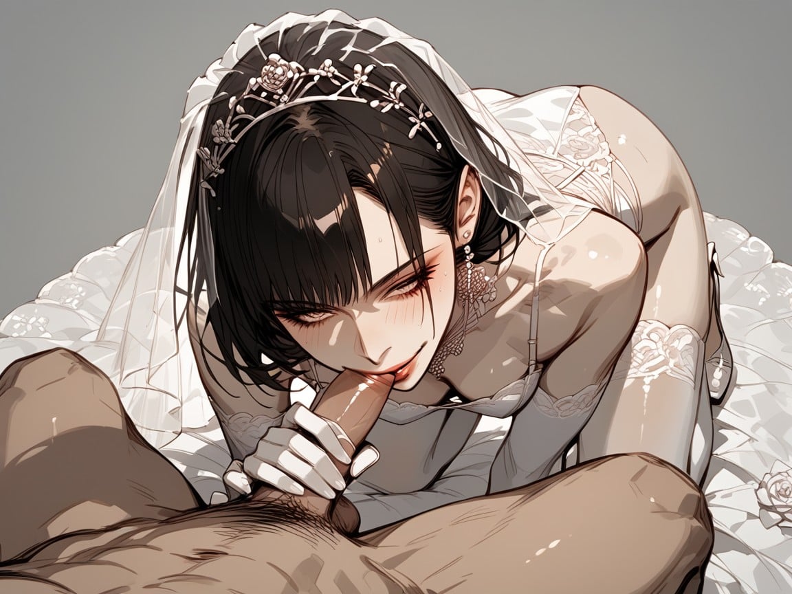 Bride, Man, Quiet From Metal Gear Solid AI Gay Porn