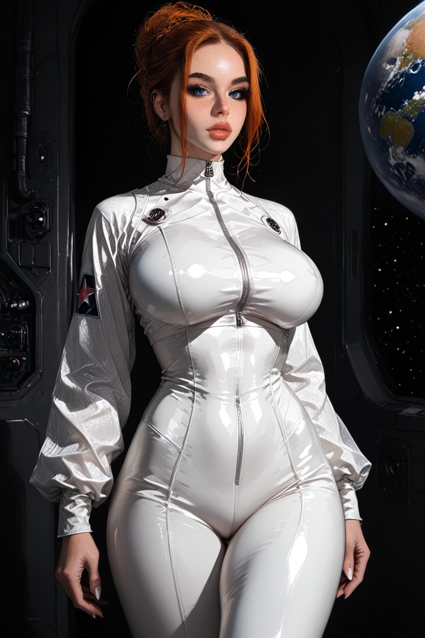 Extremely Fake Breasts, 25+, Wearing White Boots Ginger Hair Porno IA