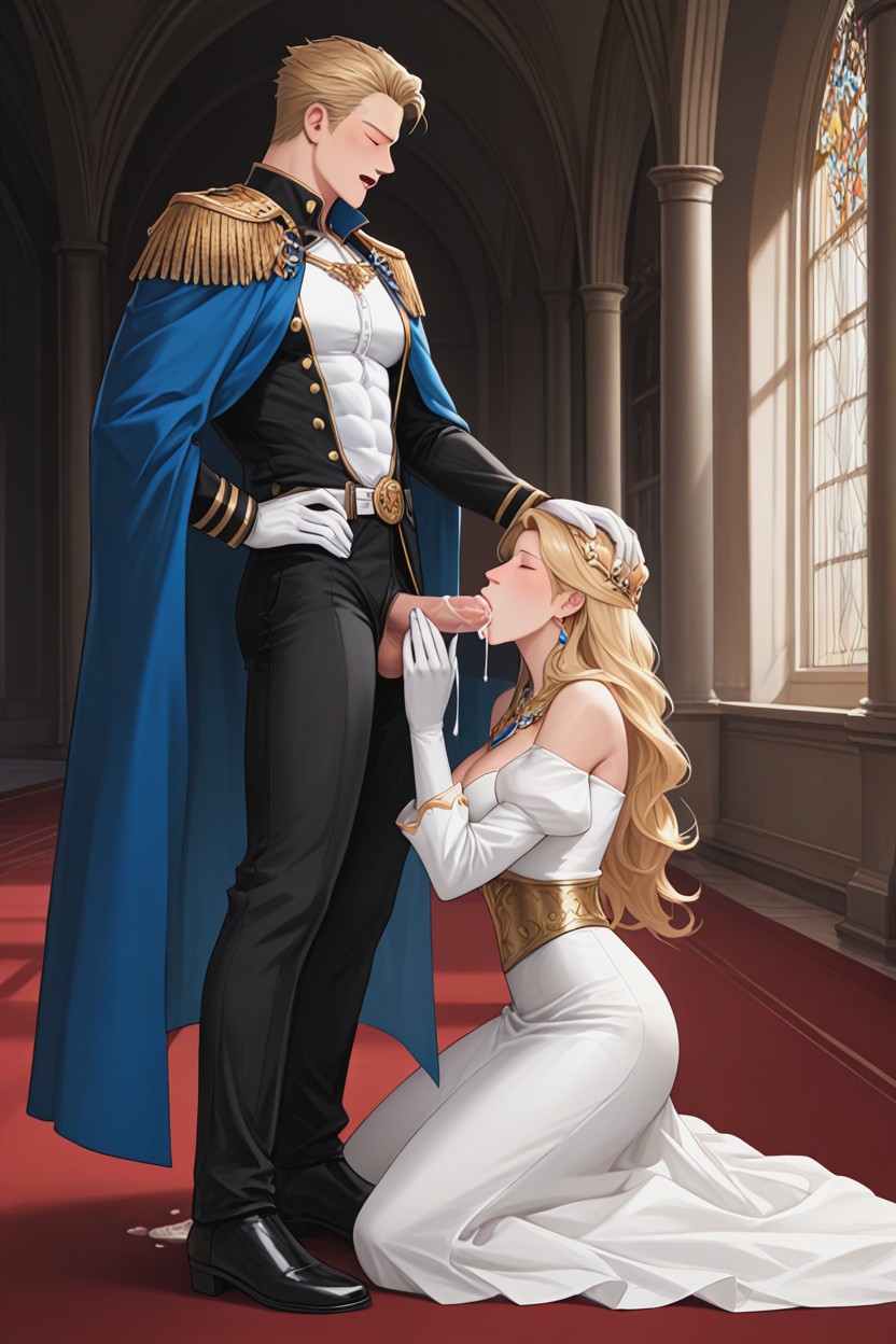 Orgasm, Princess, Closed Eyes AI Gay Porn