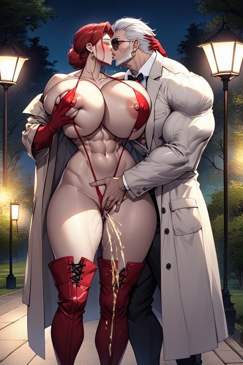 Waist Shot, Pissing, Woman Is Hentai AI Porn