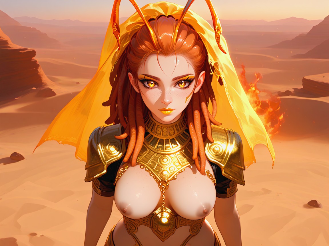 Jeweled Harness, Pecas, Fires Across Dunes Porno latina IA