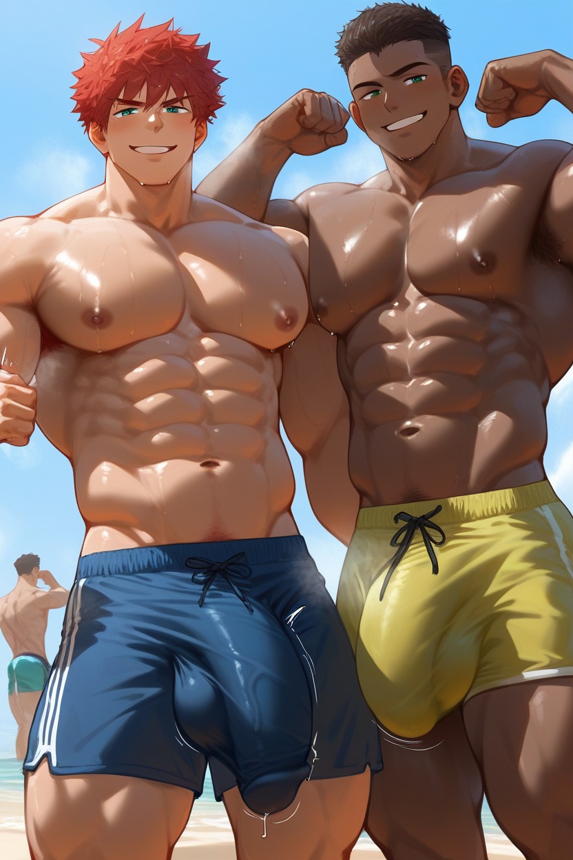Latino, Distracted, Mean AI Gay Porn