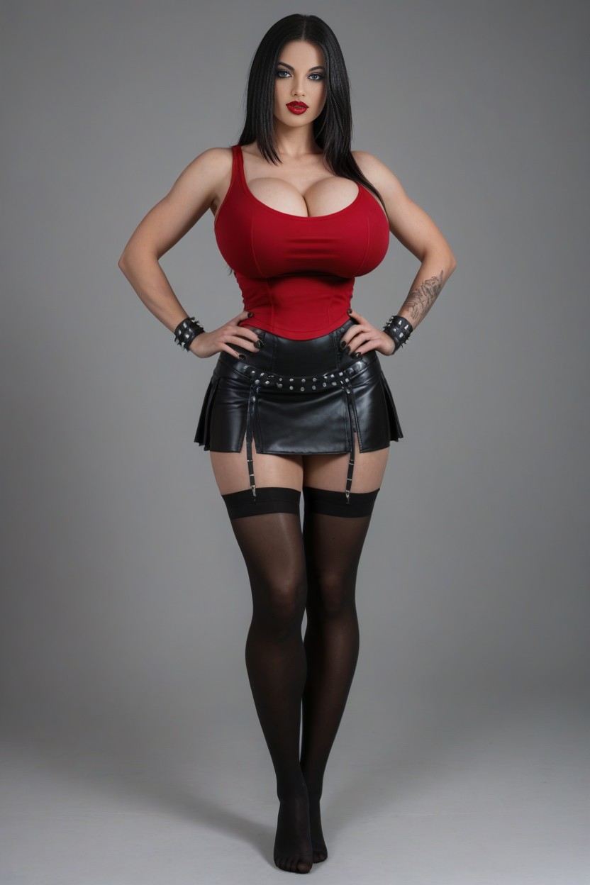 Full Body, Giant Expansion Breast, Ultra Detailed AI Porn