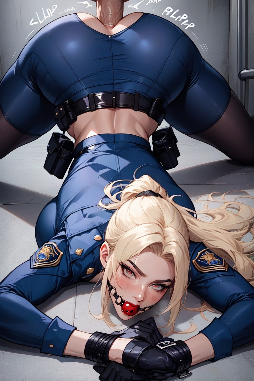 Extreme Blushing, Black Eyelashes, 18+ AI Porn
