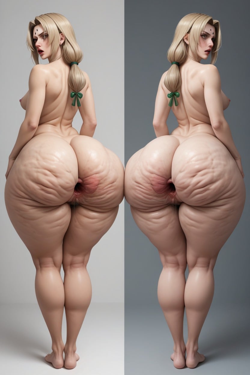 Ass Hole, Giant Anal Hole, Side View AI Porn