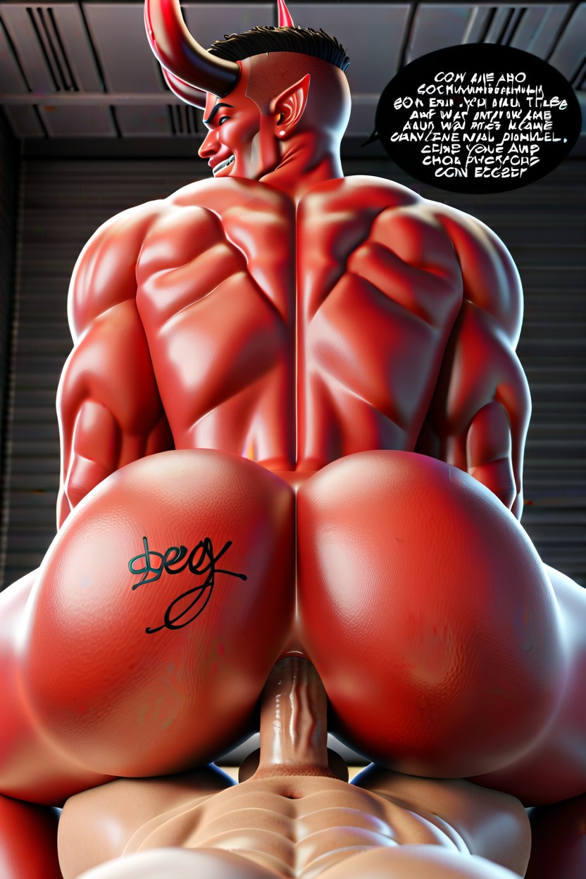 Dialogue, Bottom In Control, Bottoms Hole Expertly Massages And Pleasures The Dick AI Gay Porn