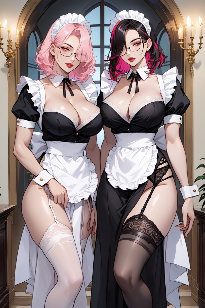25+, Full Lips, Mansion Hentai AI Porn