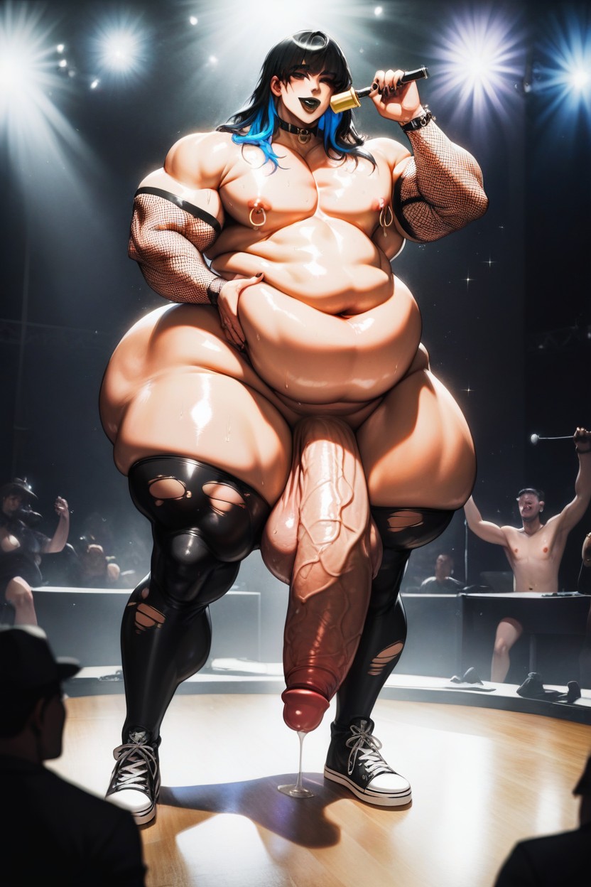 Flaccid, Hyper Penis Bigger Than Body, Nipple Rings Porno gay IA
