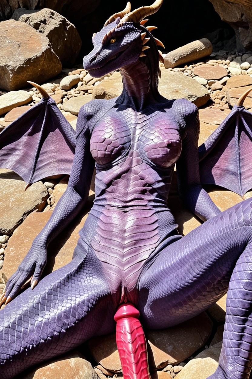 Rounded Tits, Dragon, Dragon Tail AI Porn