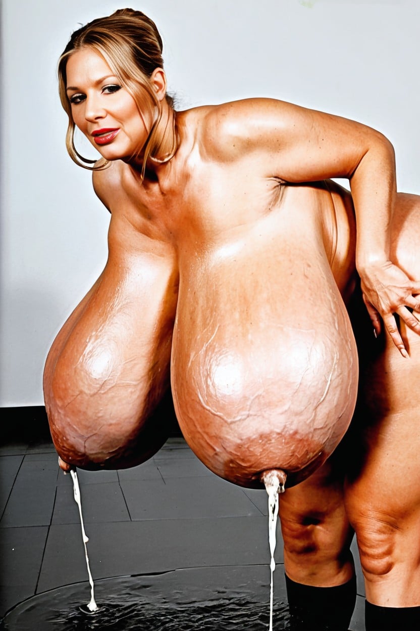 Big Clitoris, 50+, Veins On Breasts AI Porn