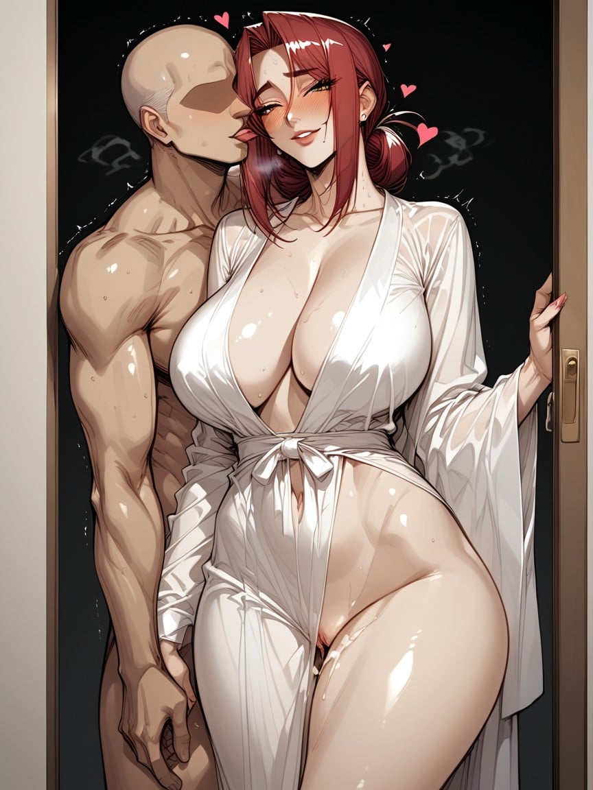 Japanese Sound Effects, Curvaceous, Shivering Hentai AI Porn