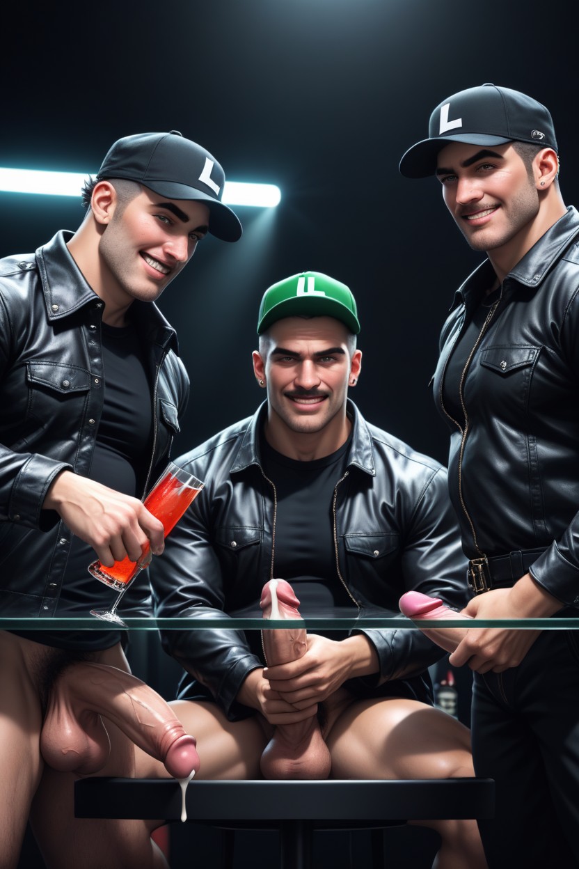 Large, Motion Lines, Thor AI Gay Porn