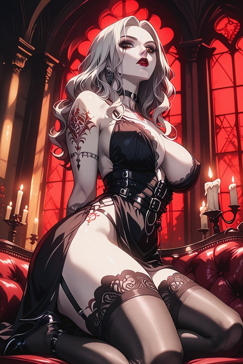 Ultra Detailed, And Stiletto Heels, Pale Skin Hentai AI Porn