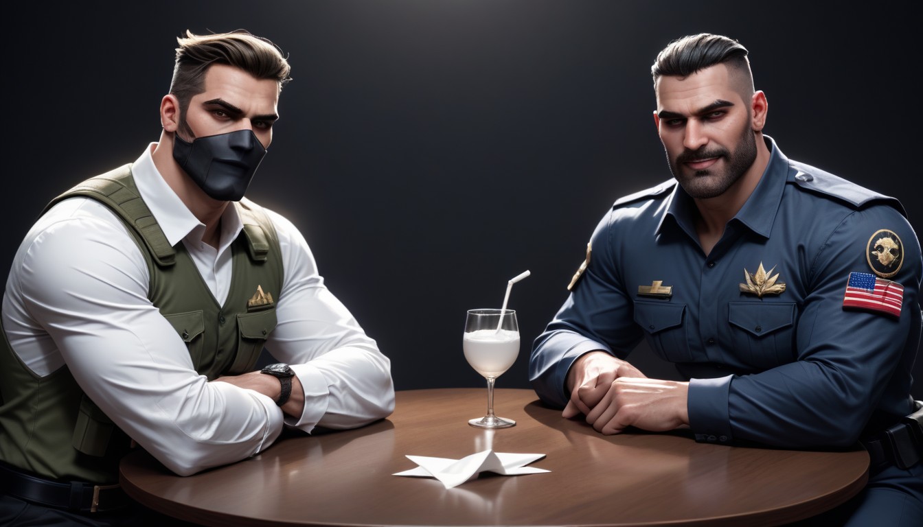 Modern Warfare, Tops, Cocks Look Like Vibrating Dildos AI Gay Porn