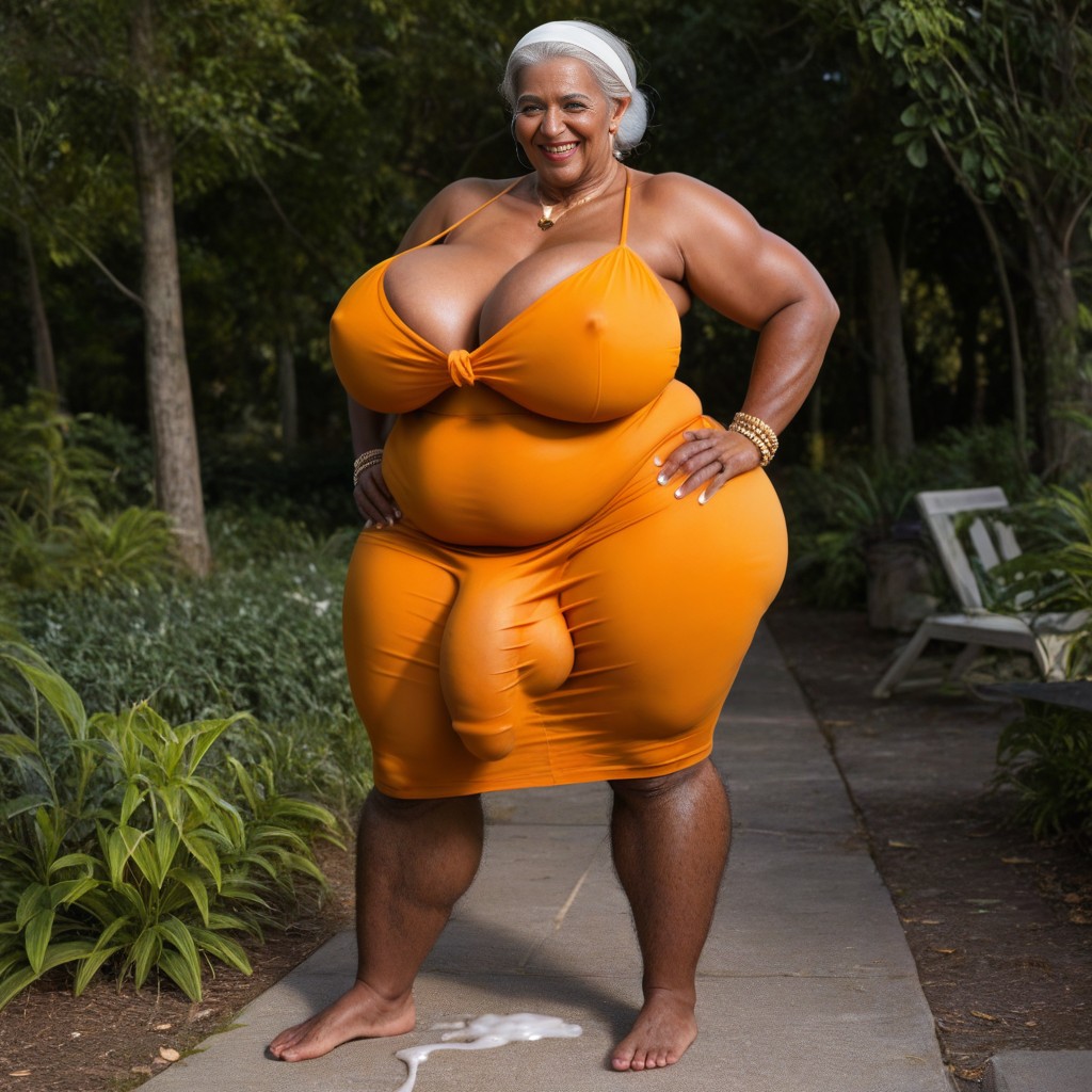 통통한 체형, 페니스 펌프, Ssbbw Gigantic Lady AI 포르노